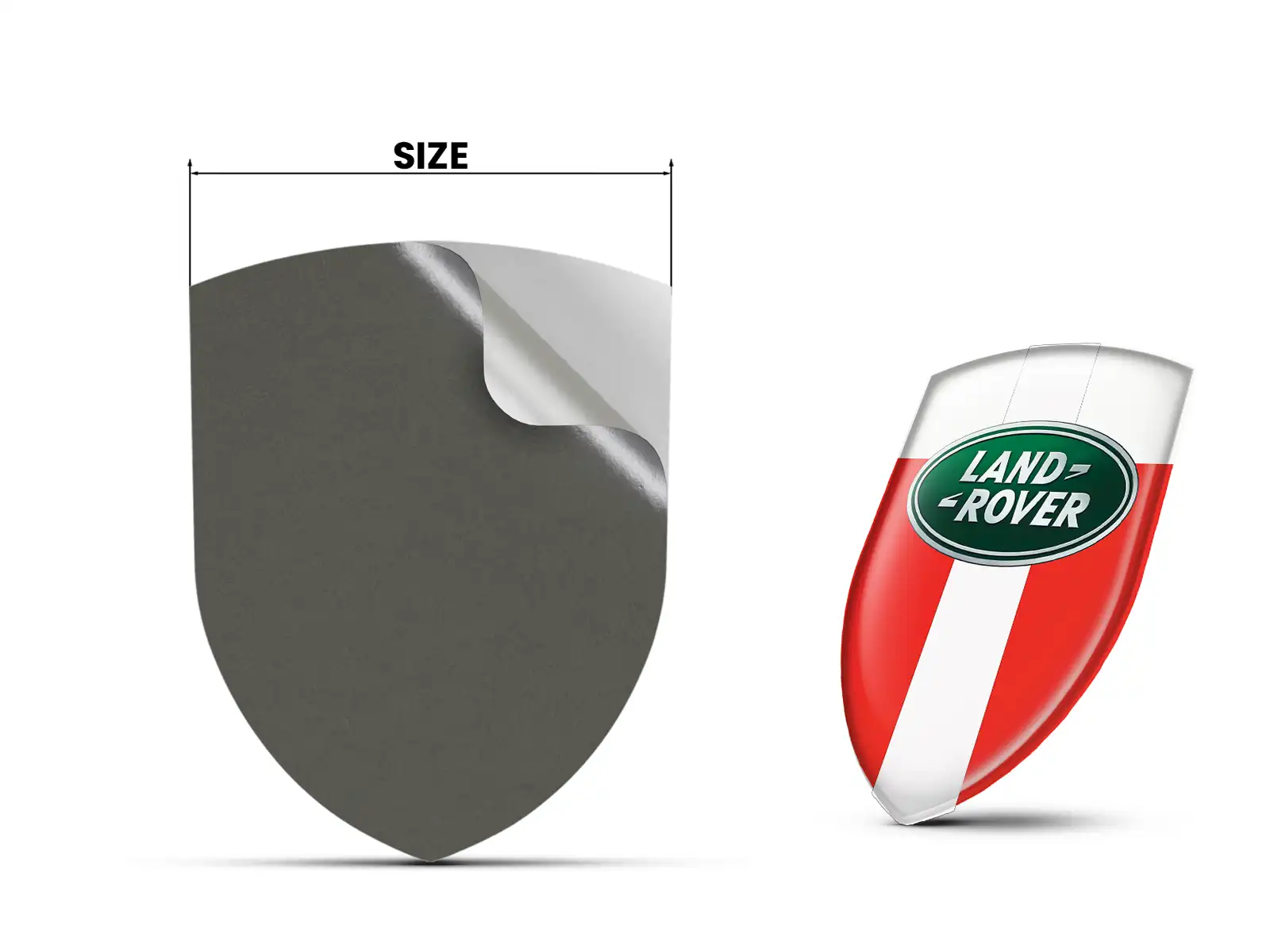 Land Rover Insignias En Relieve Resistentes Máximo Pro Rendimiento